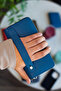 Orleans Genuine Leather Handbag with Phone Compartment Wallet Card Holder - 3