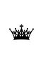Princess Crown Wall Decor Sticker 40 X 24 cm