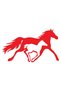 Horse and Cub Type 2 Sticker 30 X 18 cm - 2