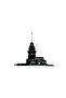 Maiden's Tower Car Hood Sticker 40 X 40 cm - 2