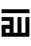Kufi Line Lettering Allah Word Sticker (Type 1) 10 X 10 cm