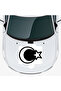 Crescent Star Car Hood Sticker 40 X 40 cm