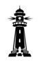 Lighthouse Wall Decor Quality Quality Sticker 40 X 80 cm