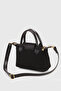 Black Canvas Pu Leather Women's Crossbody Versatile Bag - 4