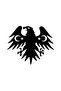 Ayyıldız Winged Eagle Car Rear Window High Quality Sticker 10 X 15 cm