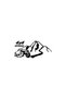 4X4 Off Road and Mountains Sticker A+ Quality 20 X 10 cm Durable