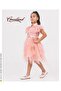 Wednesday Costume Pink Color Dress - 2