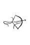 Archery Sports Sticker 10 X 6 cm