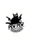 Angry Cat Wall Decor Sticker 30 X 32 cm