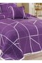 طقم لحاف مضغوط مزهر، مقاس كينج، 220 × 240 سم، طقم سرير قابل للعكس، 6 قطع، متعدد الألوان - 3