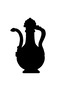 ملصق ديكور حائط باشا إبريق 30 × 60 سم