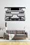 Modified Car Wall Sticker with Spoiler 60 X 40 cm - 3