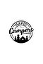ملصق عالي الجودة من Happy Campers مقاس 20 × 20 سم