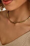Jeweler Barley Steel Necklace - 7
