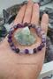 Rutil Quartz Real Natural Stone Bracelet (Reduces Fatigue and Herbity) 8 Mm Aa Quality - 3