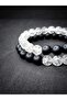 Onyx & Necef Stone Natural Stone Designed Lover Bracelet - 2