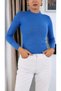 Ribbed Knitwear Long Sleeve Slim Fit Bady - Pictures Have Reference - Close Fit Body Wraps.