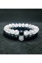 Lover Bracelet Onyx & Nude Crystal Bracelet