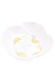Al Saif Gallery porcelain serving plate, circular, lemon pattern, large, white - 2