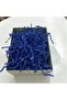 100 g Blue Zigzag Pelur - Cropped Paper, Ornamental Filling Material - 2