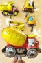 Construction Vehicles Concept Birthday 9 Years Old Balloon Set Mini Size Dipper Dozer Mixer Truck Forklift Balloon - 5