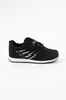 Children's Black and White Lace-Up Single Velcro Flexible Lightweight Breathable Unisex Mesh Sneaker Sports Shoes - 4