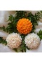 3 Size Oval Chrysanthemum Flower, Star Flower Silicone Mold K-077, Stone Powder Soap Plaster Candle Mold - 7