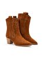 Almıra Women's Genuine Suede Leather Boots K711 - 5