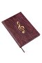 Piano Notepad (Left Left Fa Key) + Multicolor Planner 100% Handmade, Hand Stitched (A/5) - 2