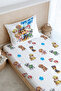 Single Elastic Sheet Set - Cartoon Series - Colorful Dogs - 2