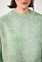 Washable Basic Crop Sweatshirt - 4