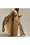 كيمونو طويل كبير الحجم من قماش الموسلين - 3