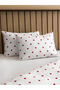 New Season Heart Patterned Double Duvet Cover Set - S5Go95Z8 - 3