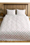 New Season Heart Patterned Double Duvet Cover Set - S5Go95Z8 - 2