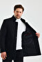 Men's Black Color Cashew Coat - 3