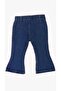 Flare Leg Denim Kids Dark Blue Jeans Trousers - 3
