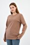 Basic Licra Sweatshirt with Cycling Neck (Wk25512-Wn) - 5