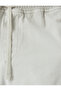 Canvas Cotton Waist Lace-Up Chino Pocket Detailed Jogger Pants - 6