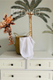 White Color Muslin Blanket Muslin Baby Blanket Unisex Plain 75*75 - 4