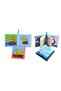 2 Books English Machinery and Polar Animals Cloth Quiet Book E118 E125 - Cloth Book, E - 3