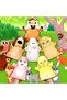 6 Piece Set of Our Friends in the Village Hand Puppet Set, Educational Toy - 5