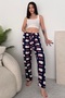 Women's Suede Hello Kitty Patterned Pajamas - 3