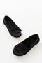 Ps-100 Black Suede Tasseled Daily Women's Ballerinas - 4