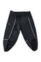 Men Solid Rain Chaps, Black - 3