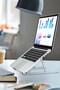 حامل الكمبيوتر المحمول من الجيل الجديد قابل للتعديل لجهاز Macbook Notebook الأول الصف الفولاذ المقاوم للصدأ أليمن - 6
