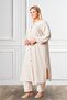 Women's Large Size Linen Ayrobin 2-Piece Set - 5