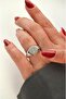 Saturn Planet Detailed Sparrow Finger Ring Adjustable Saturn Star Lightweight Curved Ring - 7