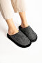 Melindas Women's Black Winter Casual Comfortable No Sound Lightweight Indoor Slippers - 3