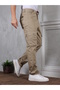 Men's Gabardin Licra Pants with Cargo Pocket - 2
