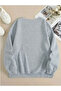 Musical Note Butterfly Printed Comfortable Sweatshirt - 4